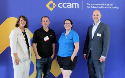 Delegate Lindsey Dougherty Visits GO TEC Lab at CCAM