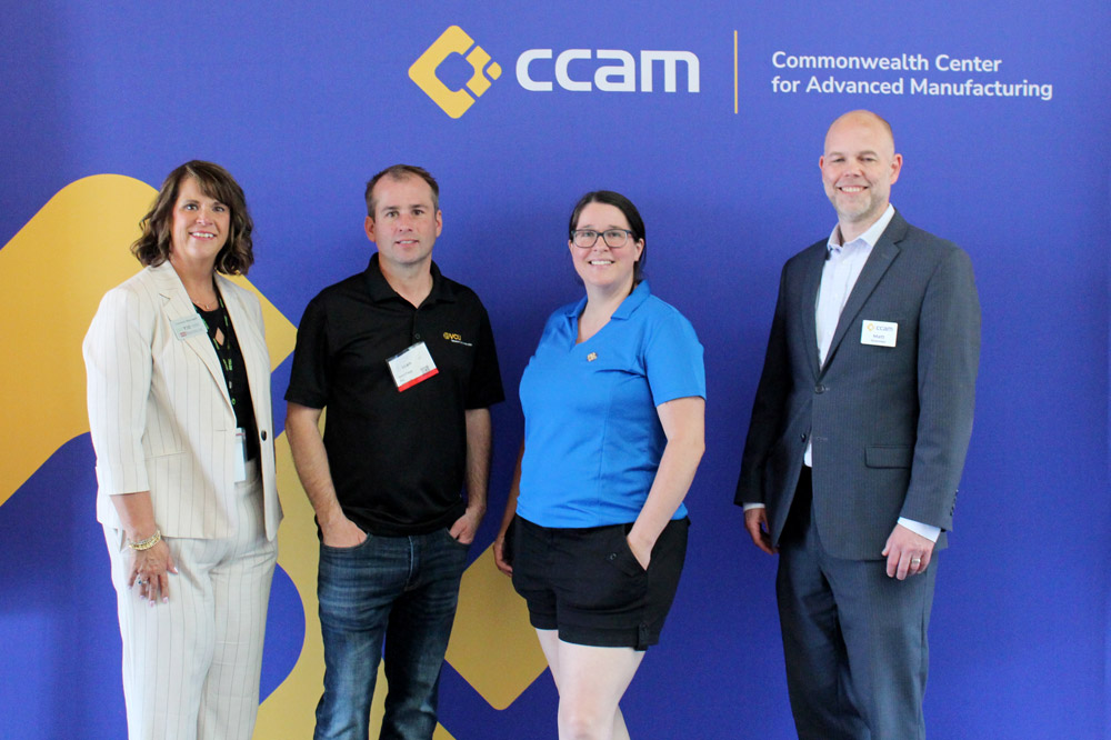 Delegate Lindsey Dougherty Visits GO TEC Lab at CCAM
